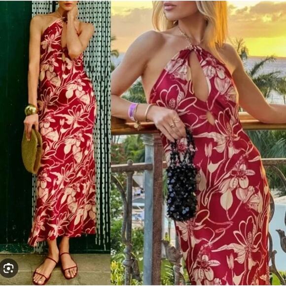 reformation yesenia silk dress Yesenia Silk Dress